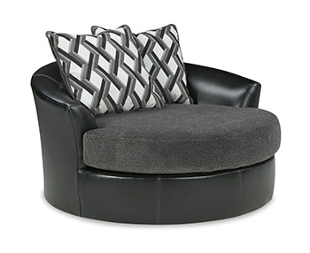 Kumasi Oversized Swivel Accent Chair
