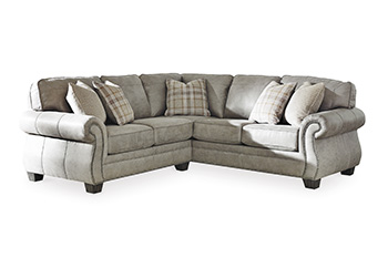 Olsberg Right-Arm Facing Sofa with Corner Wedge & Loveseat