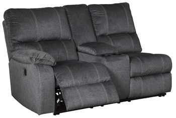 Urbino Left-Arm Facing Power Reclining Loveseat with Console