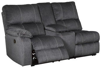 Urbino Left-Arm Facing Reclining Loveseat with Console