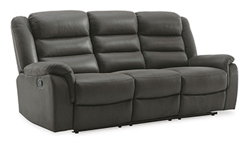 Welota Reclining Sofa with Drop Down Table & Loveseat