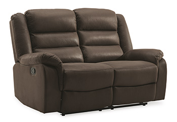 Welota Reclining Sofa with Drop Down Table & Loveseat