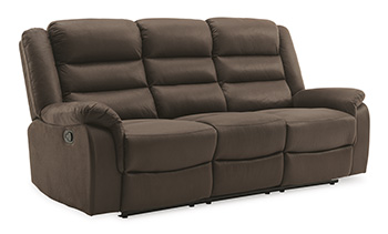 Welota Reclining Sofa with Drop Down Table & Loveseat