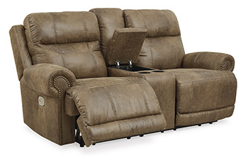 Grearview Power Reclining Loveseat with Console