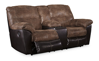 Follett Reclining Loveseat with Console