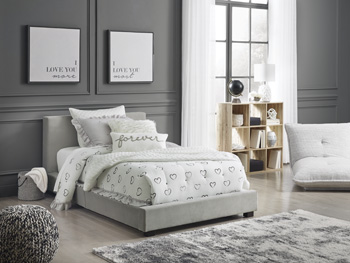 Chesani Twin Upholstered Bed