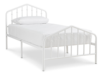 Trentlore Twin Metal Bed