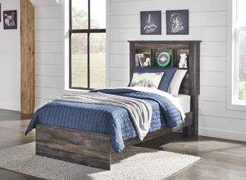 Drystan Twin Bookcase Headboard