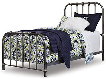 Nashburg Twin Metal Bed