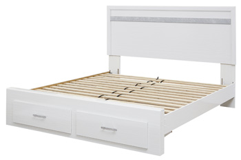 Jallory King Storage Footboard