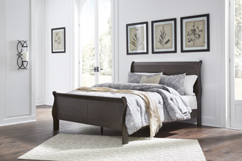 Leewarden Queen Sleigh Headboard/Footboard