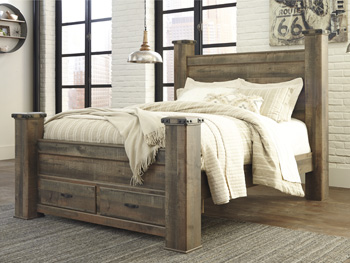 Trinell Queen Footboard Storage Box