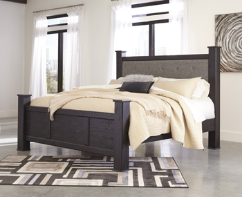 Reylow King Poster Headboard Posts