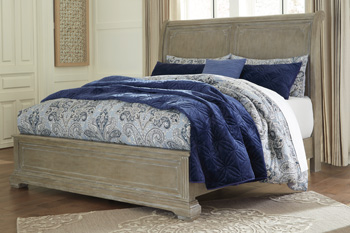 Borlend King/California King Platform Style Footboard