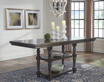 Audberry Counter Height Dining Extension Table