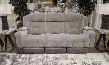 Mixed Motion Power Reclining Sofa image 1
