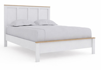 Kerisden Queen Panel Complete Bed Frame image 1