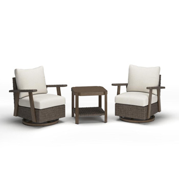 Marin Sands Outdoor Chairs And End Table (Set Of 3)
