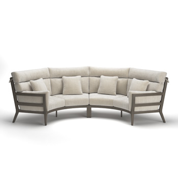Point Sur Right-Arm/Left-Arm Loveseat with Cushion