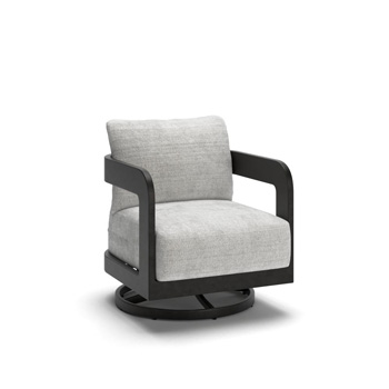 Salina Bay Outdoor Swivel Lounge Chair with Cushion