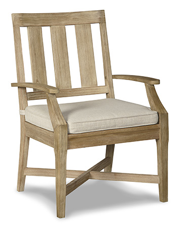 Clare View Arm Chair with Cushion (Set of 2)