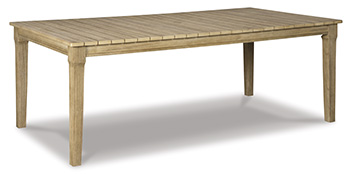 Clare View Dining Table with Umbrella Option