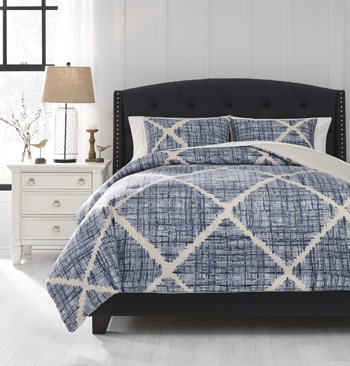 Sladen 3-Piece King Comforter Set