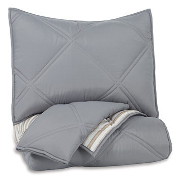 Rhey 3-Piece Full Comforter Set