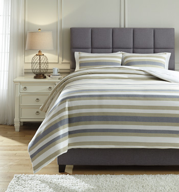Isaiah 3-Piece Queen Comforter Set