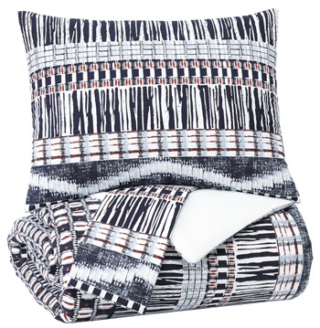 Shilliam 3-Piece King Comforter Set
