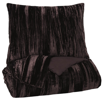 Wanete 3-Piece King Comforter Set