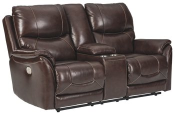 Dellington Power Reclining Loveseat with Console