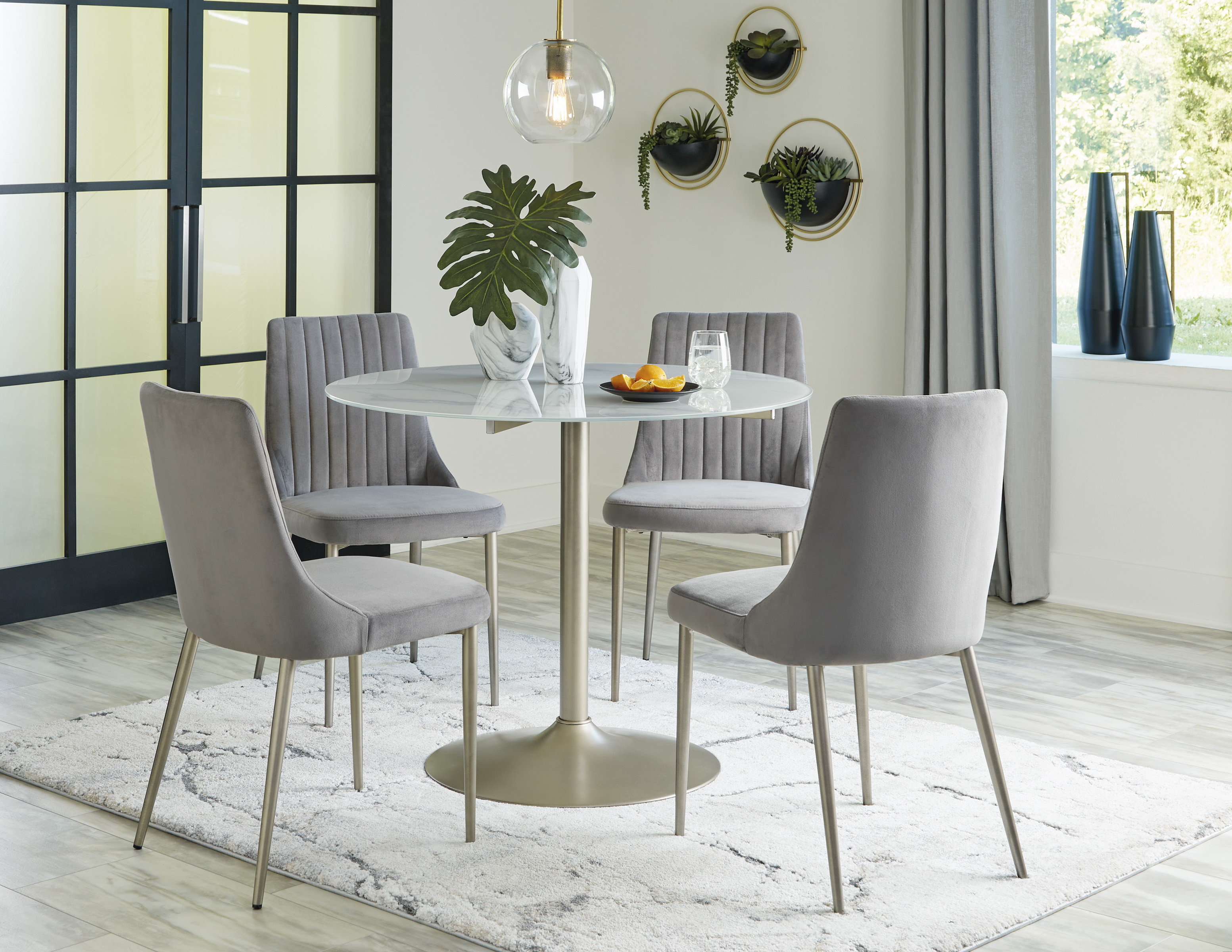 Barchoni Dining Table and 4 Chairs - image 2